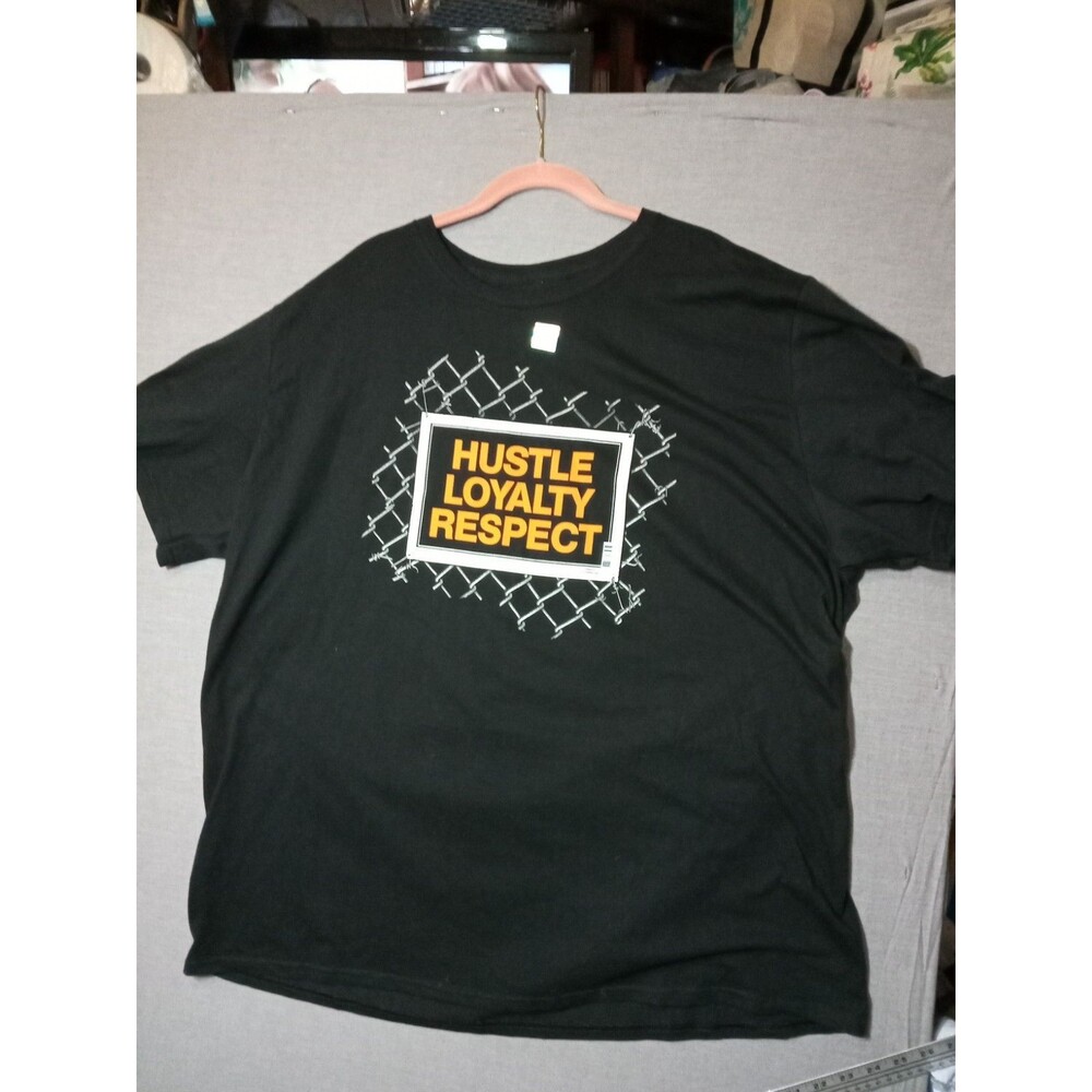 Y2K WWE Shirt 3XL John Cena Hustle Loyalty Respect Big Dog Shirt Size 3XL